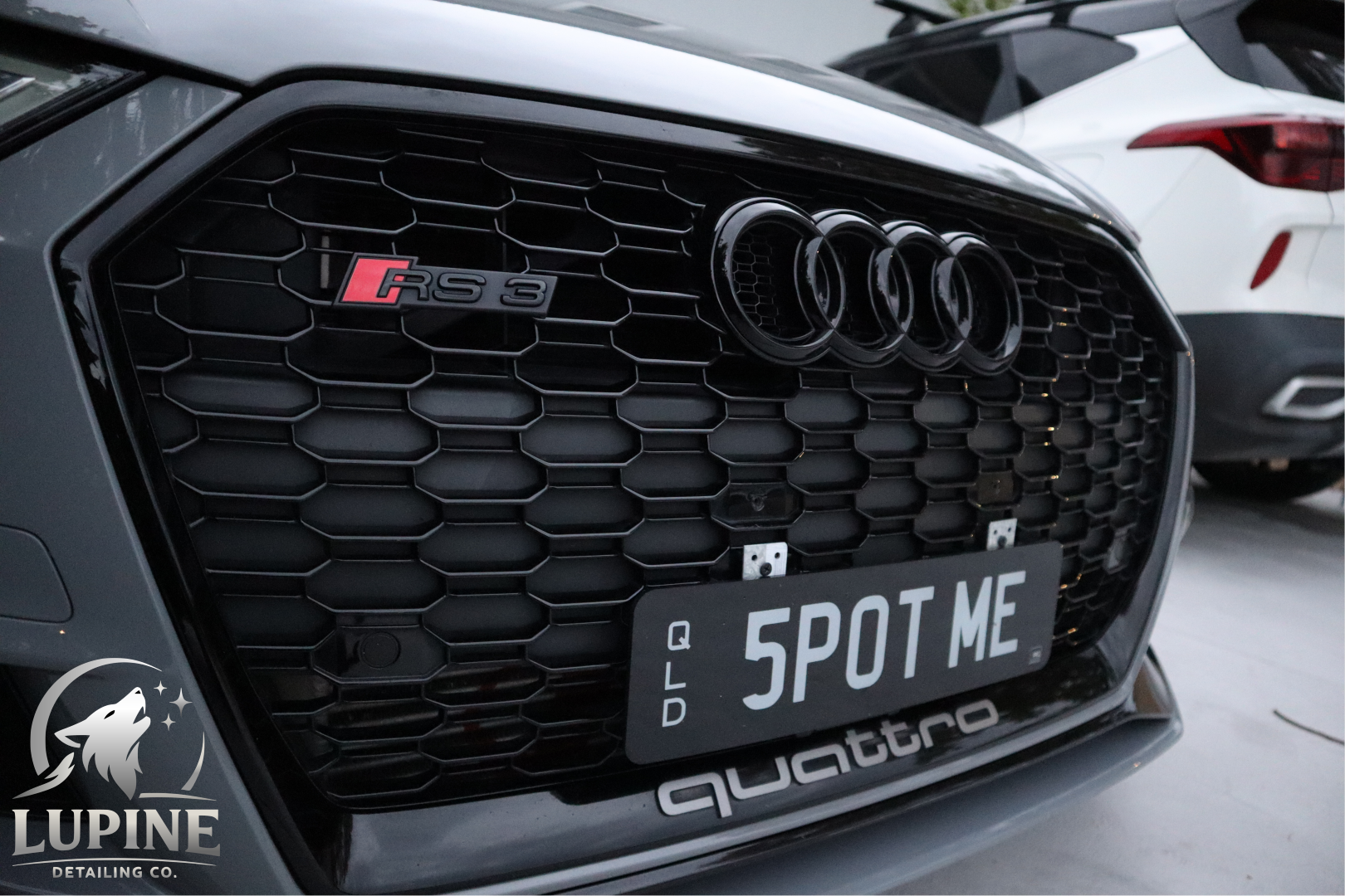 RS3 grille after detail